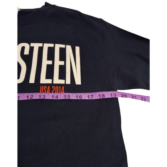 Bruce Springsteen & The E Street Band USA 2014 Official Tour T-shirt Murina SZ M - Picture 6 of 6